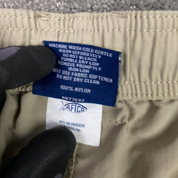 AFTCO Shorts Men's 40 Everyday Nylon Fishing Hiking Outdoor Hybrid - Picture 9 of 14